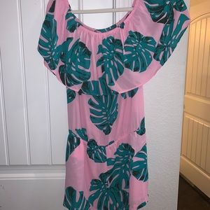 Buddy Love off-the-shoulder romper